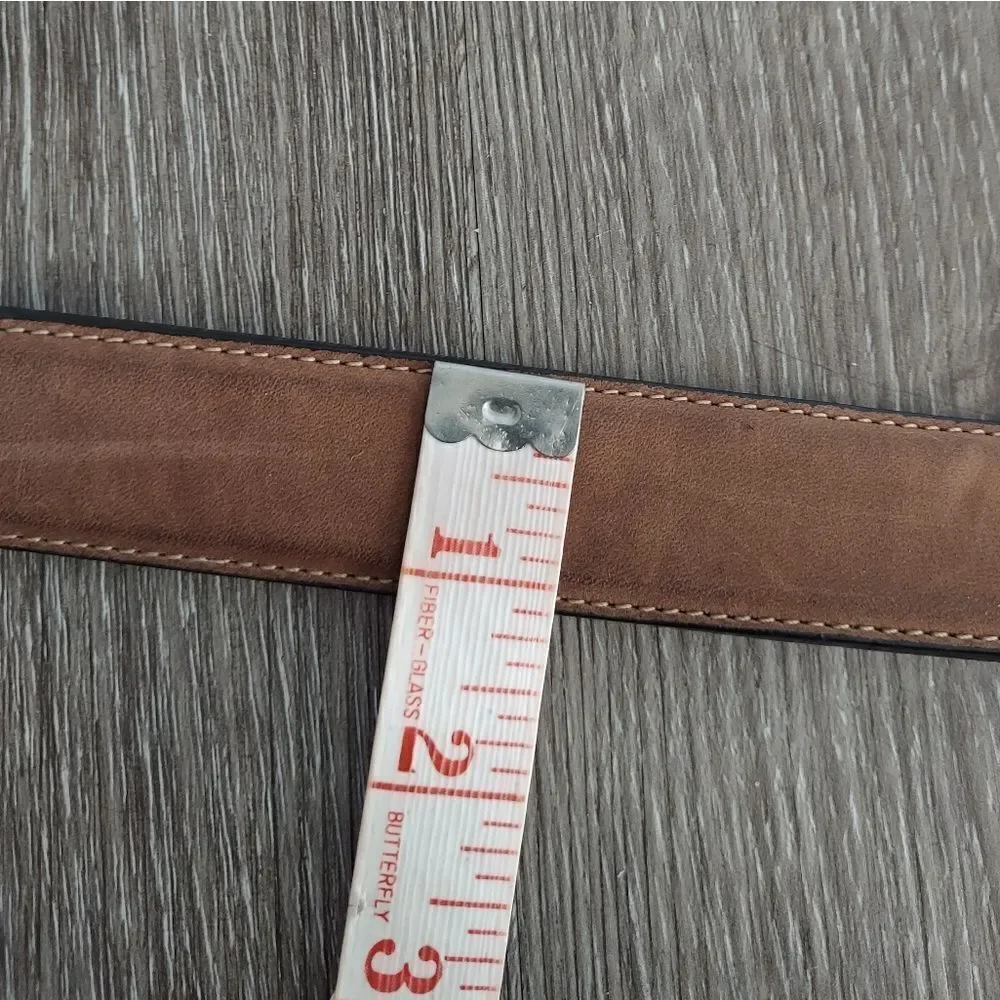 Vintage 1996 Nocona Brown Belt NO BUCKLE Size 46